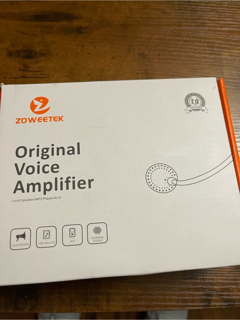 Original Voice Amplifier - ZOWEETEK- New